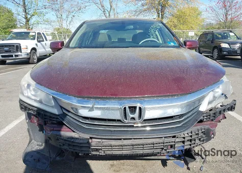 2016 Honda Accord Ex-L V-6 from USA, damaged, VIN 1HGCR3F89GA012350